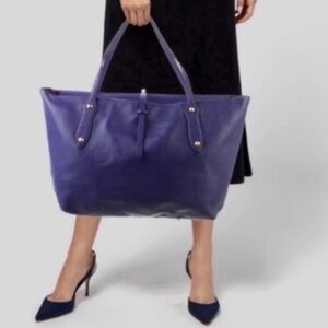 Annabel Ingall Large Isabella Purple Tote